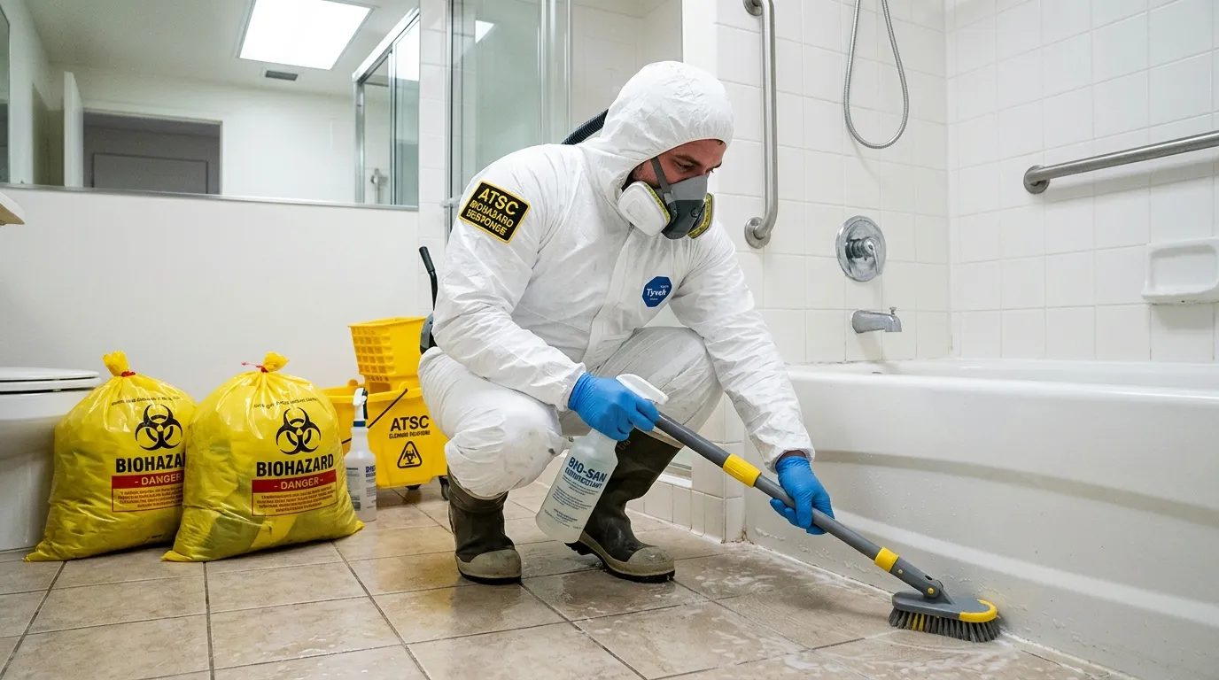 Decontamination equipment deployed for Blood Cleanup in Perth Amboy